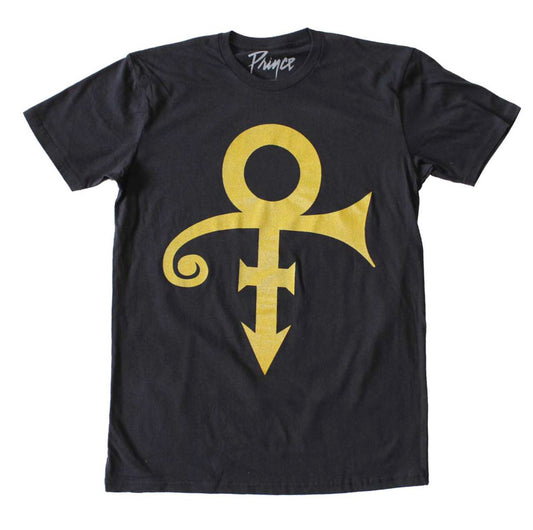 Prince Gold Symbol Logo T-Shirt