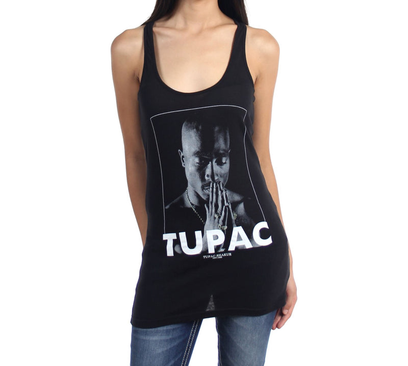 Tupac Praying Hand Tank Top
