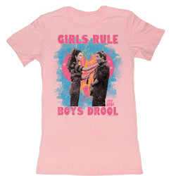 Saved By the Bell Girls Rule Juniors T-Shirt