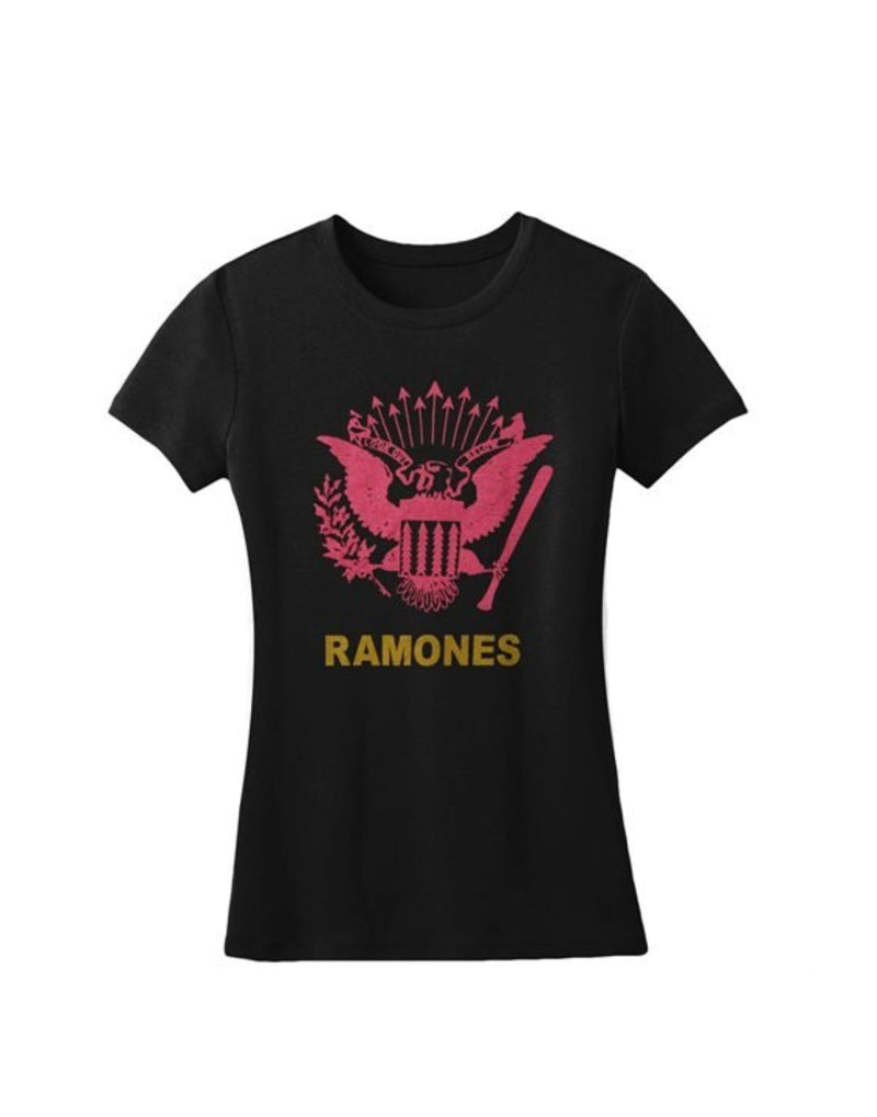 Ramones Pink Eagle Juniors T-Shirt