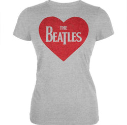 Beatles Red Heart Juniors Tee
