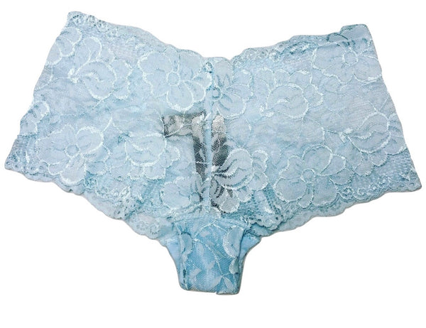 Women’s Blu/White Lace Panties