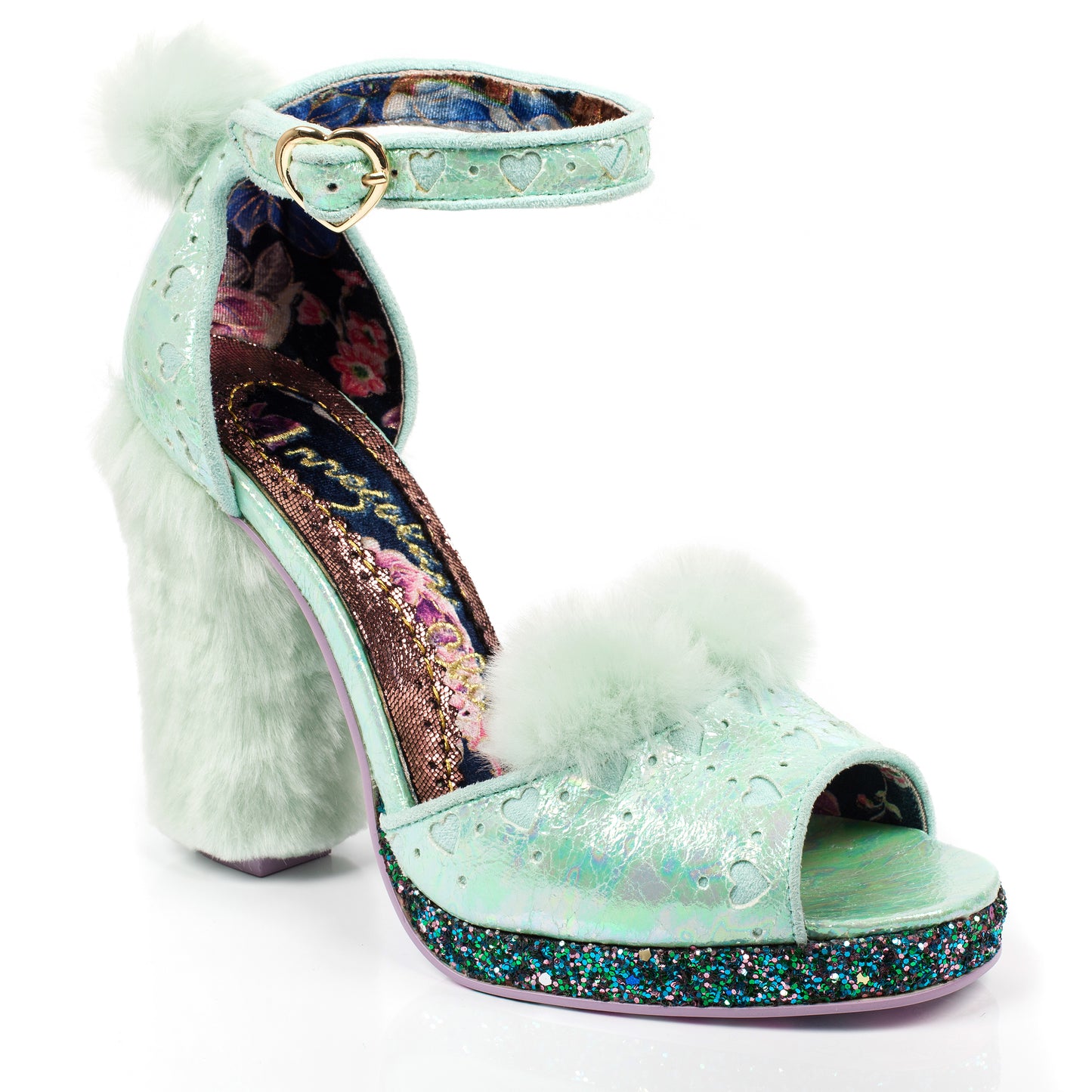 IRREGULAR CHOICE TEDDY TOES HEELS