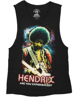 Jimi Hendrix Are You Experienced? Galaxy Tank Top