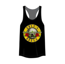 Guns N’ Roses Bullet Logo Juniors Racerback Tank Top