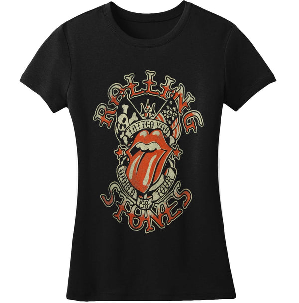 Rolling Stones Tattoo You Tour Tee Girlie T-Shirt
