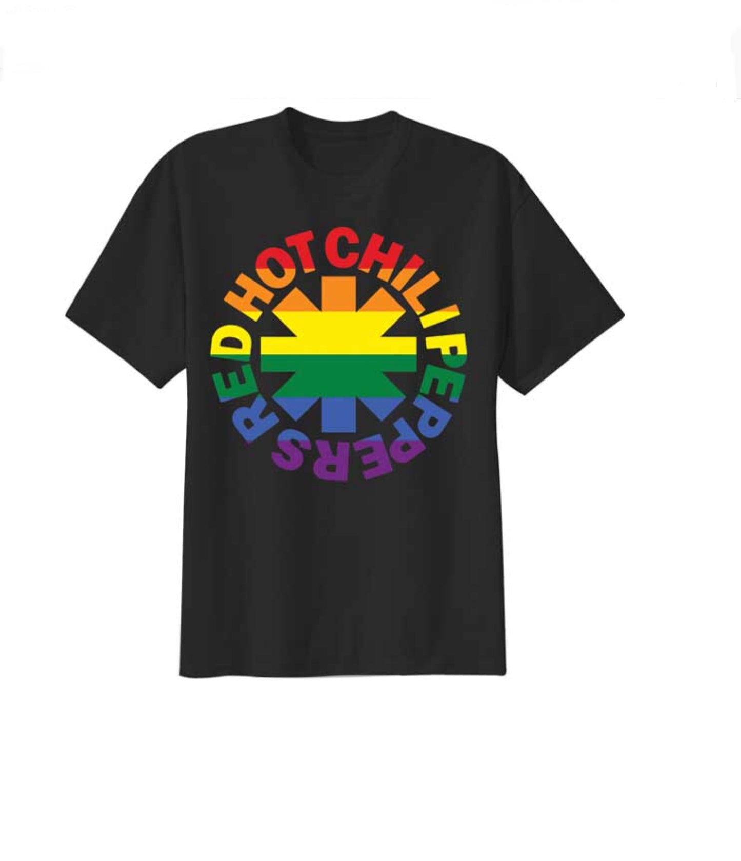 Red Hot Chili Peppers Pride Flag T-Shirt