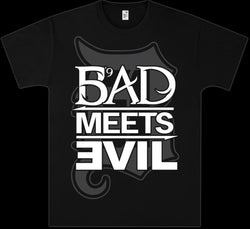 Bad Meets Evil Square Logo Men’s Fit T-Shirt