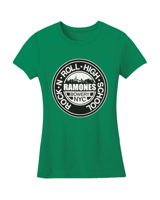 Ramones Green RNR High School Junior's Tee