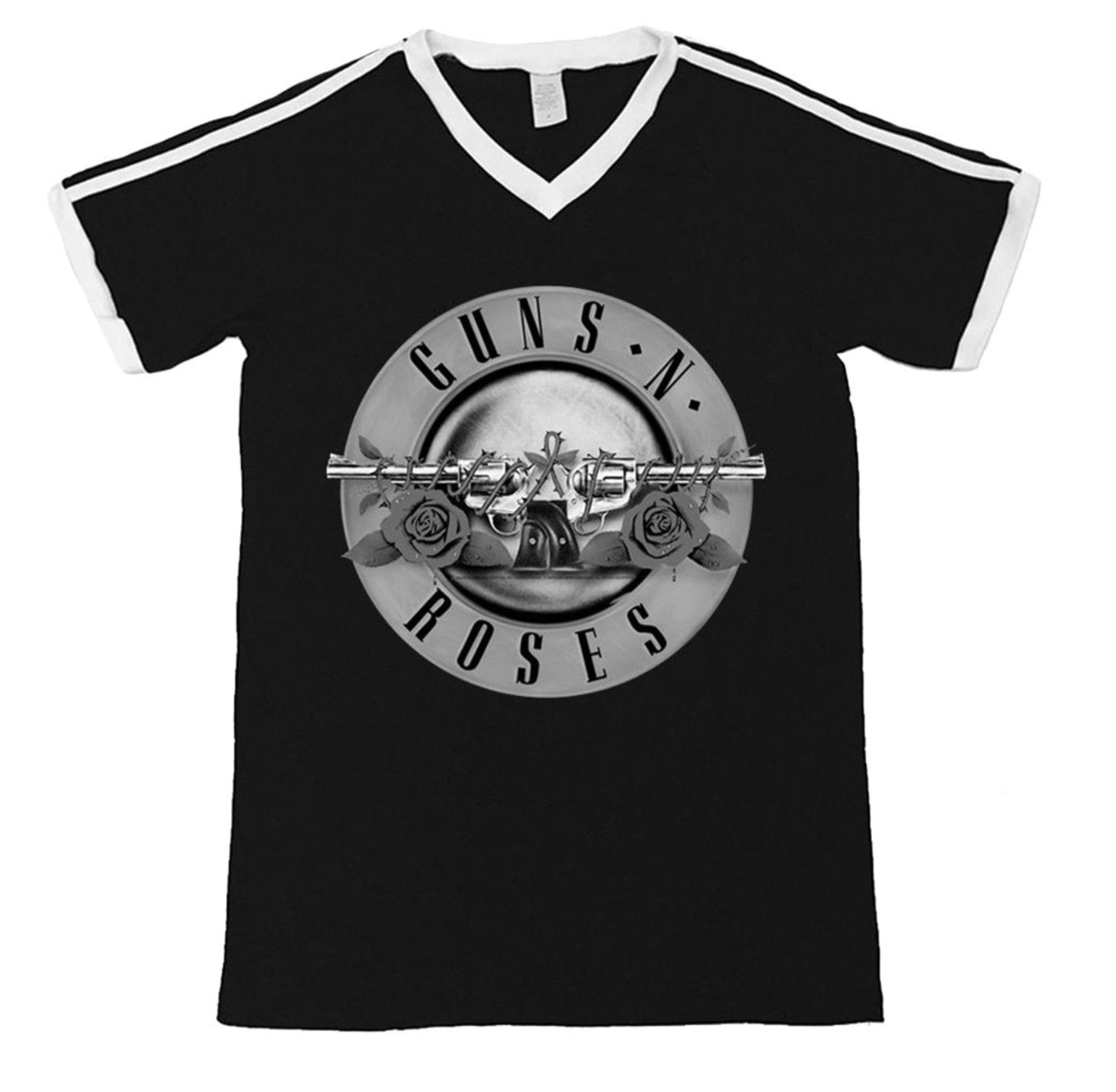 Guns N Roses Bullet Logo Junior's Soccer Tee