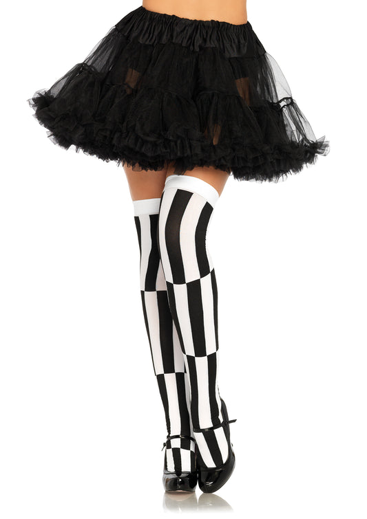 Optical Illusion Thigh High Hosiery