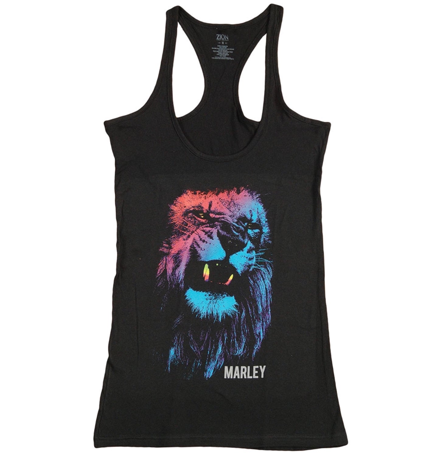 Bob Marley Lion Racer Back Tank