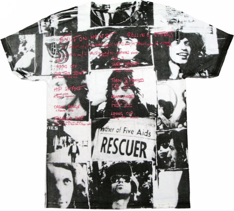 Rolling Stones Exile All Over Men’s Fit T-Shirt