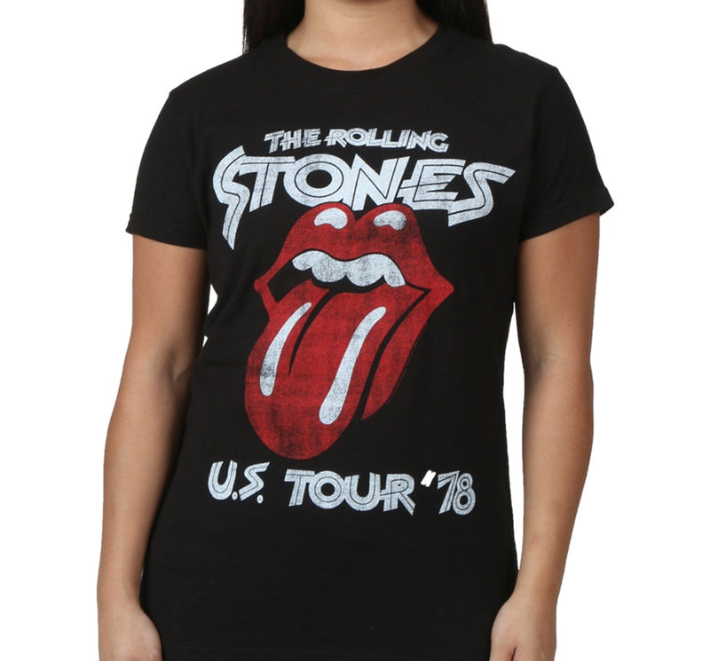 Rolling Stones US Tour 78 Juniors Fit T-Shirt