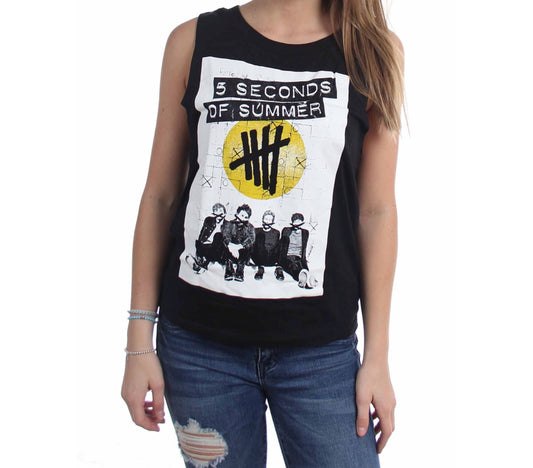 5 Seconds Of Summer Pull & Bear Juniors Tank Top