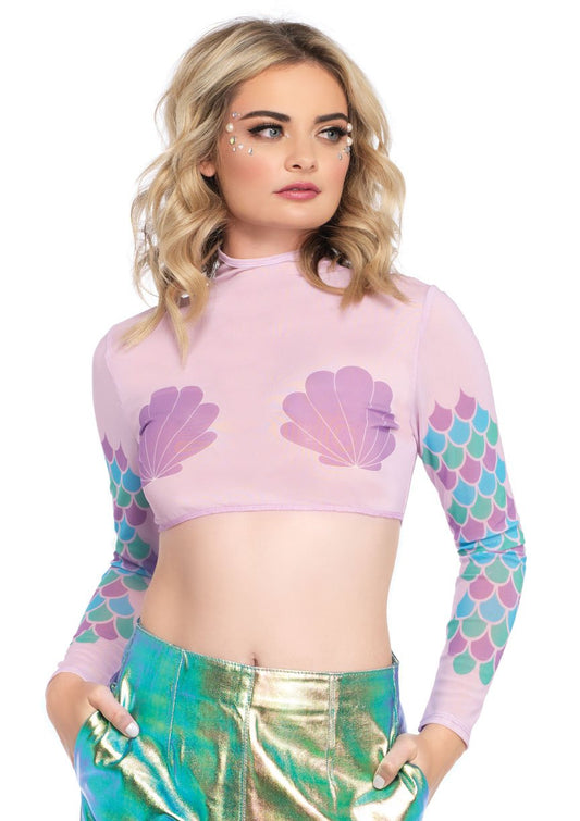 MERMAID CROP TOP