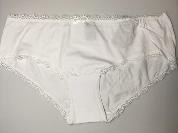 Cotton Lace Trim Panties