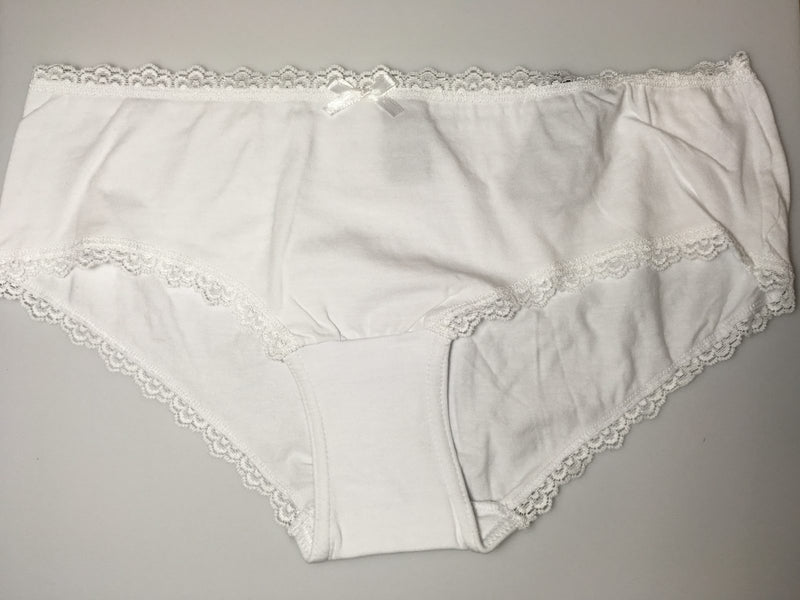 Cotton Lace Trim Panties