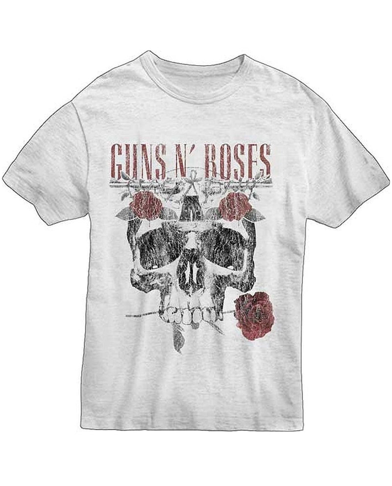 Guns N‘ Roses Flower Skull T-Shirt