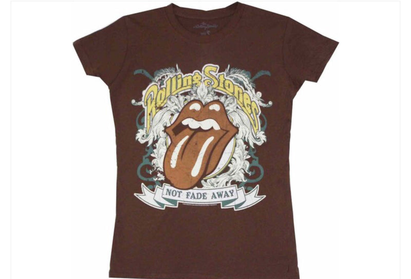 Rolling Stones Not Fade Away Girlie T-Shirt