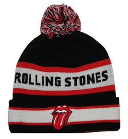 Rolling Stones Pom Beanie Hat