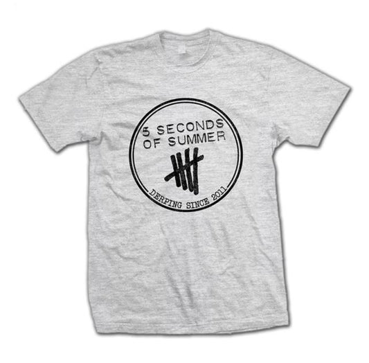 5 Seconds Of Summer Derping Heather Men’s Fit T-Shirt