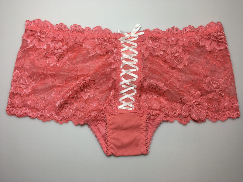 Pink Lace All Over Panties