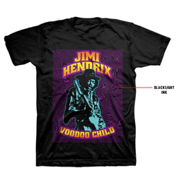 Jimi Hendrix Black Light T-Shirt