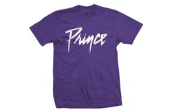 Prince White Logo Purple T-Shirt