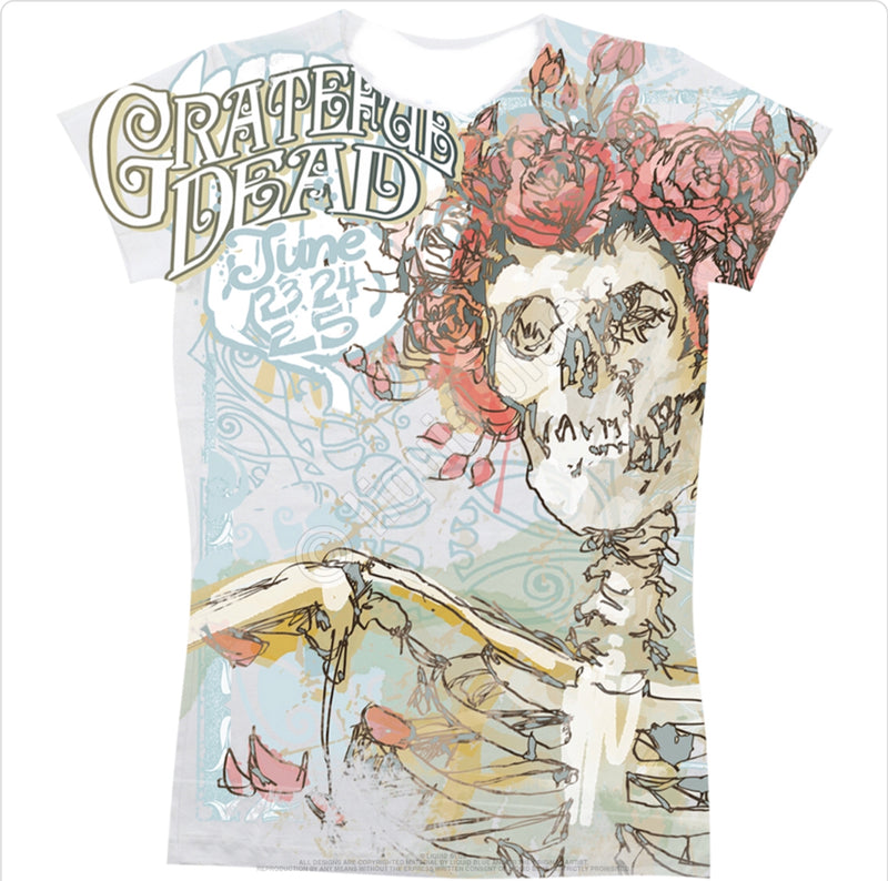 Grateful Dead Classic Bertha Juniors T-Shirt