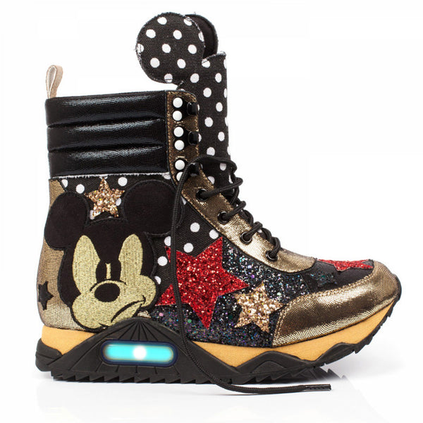 IRREGULAR CHOICE MICKEY MOUSE SNEAKERS