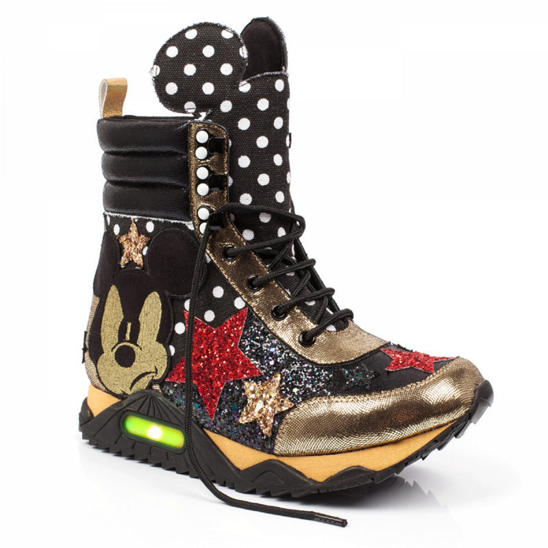 IRREGULAR CHOICE MICKEY MOUSE SNEAKERS