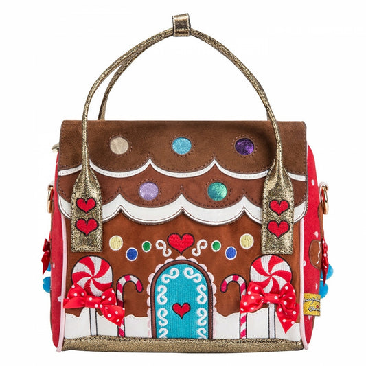 IRREGULAR CHOICE GINGER BREAD BAG