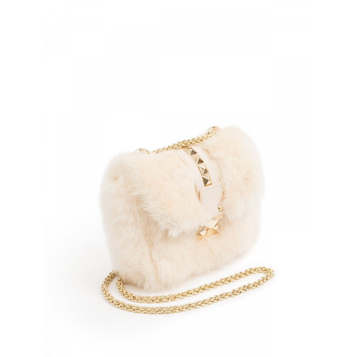 Pia Rossini Chamonix Faux Fur Bag