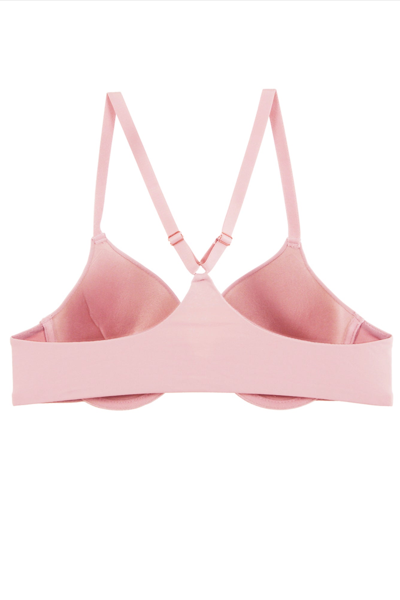 Solid Coverage Racerback Bra