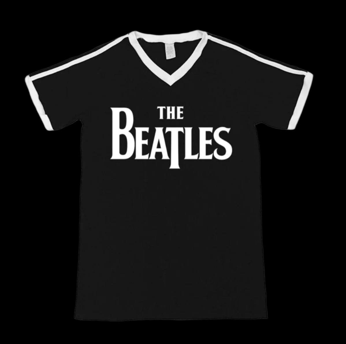 Beatles Logo Soccer Women’s T-Shirt-T-Shirts-PANTIESANDPUMPS.COM
