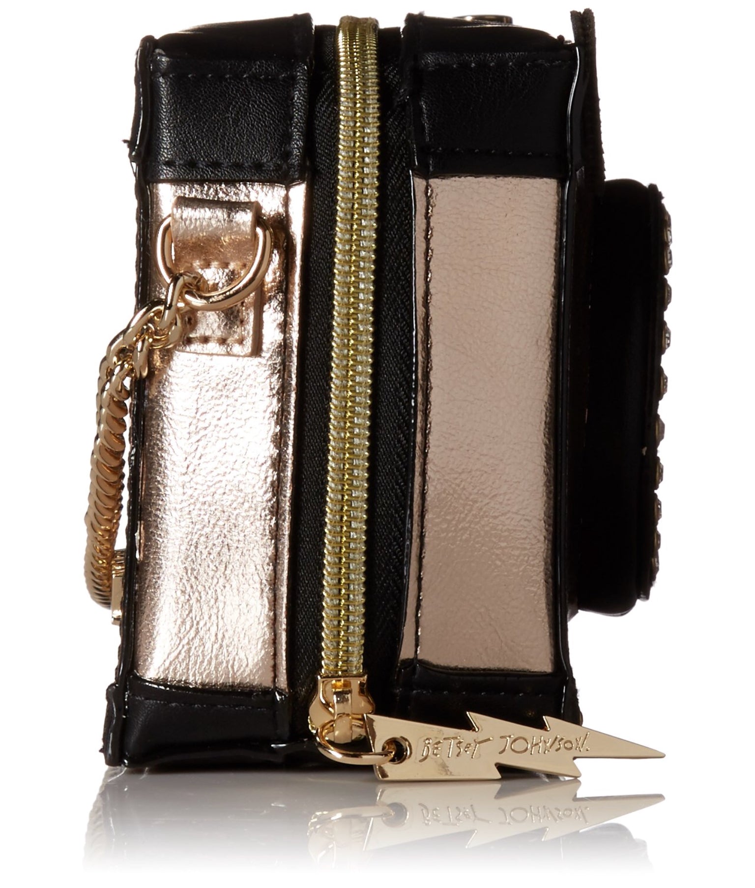 Betsey Johnson Strike a Pose Crossbody-Bags-PANTIESANDPUMPS.COM
