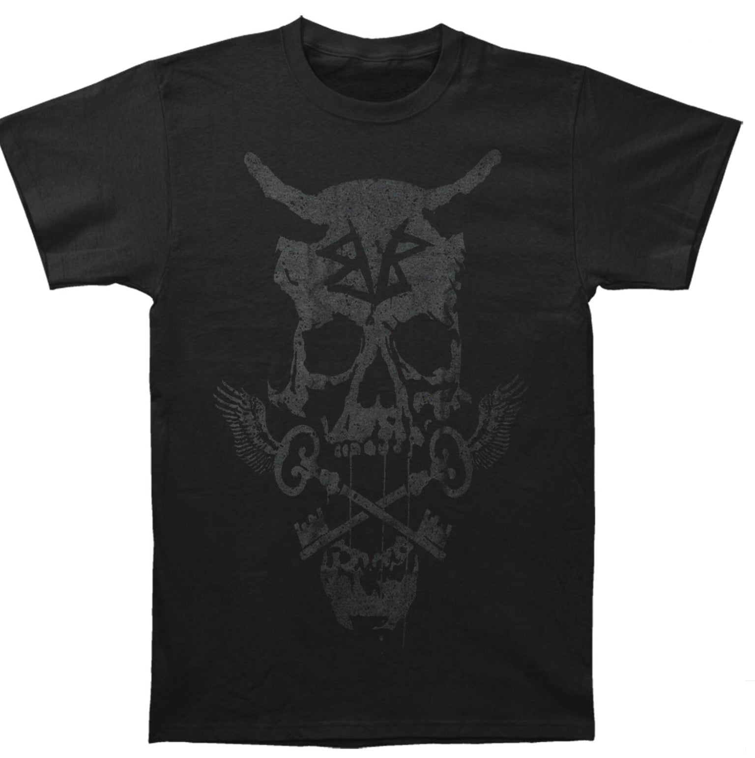 Black Veil Brides Skull Keys Men’s Fit T-Shirt-T-Shirts-PANTIESANDPUMPS.COM