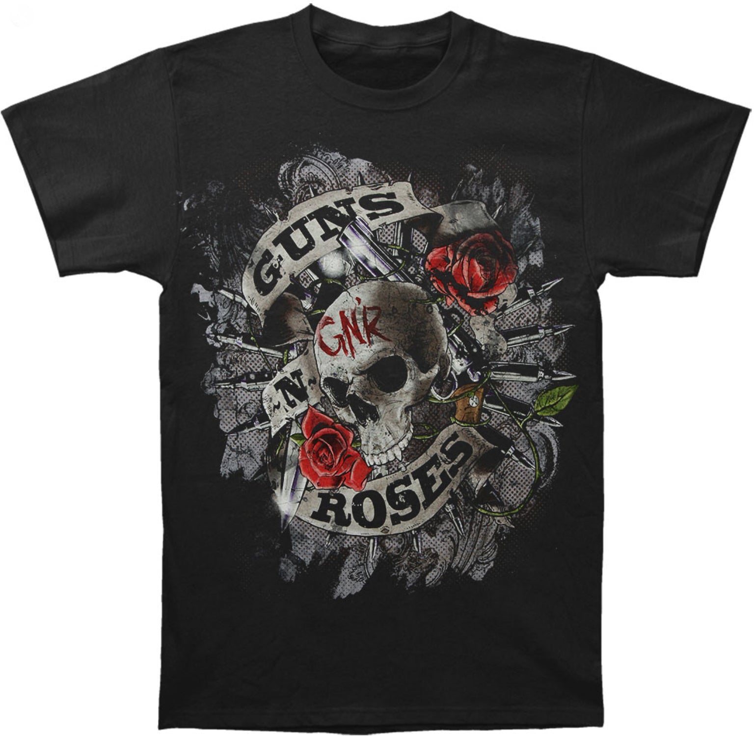 Guns N’ Roses Firepower Men’s Fit T-Shirt-T-Shirts-PANTIESANDPUMPS.COM