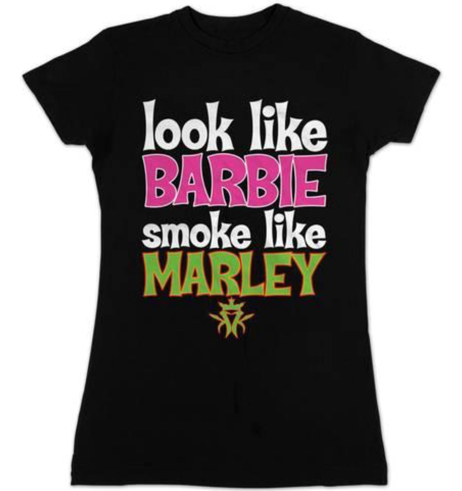 Kottonmouth Kings Smoke Like Marley Juniors T-Shirt-T-Shirts-PANTIESANDPUMPS.COM