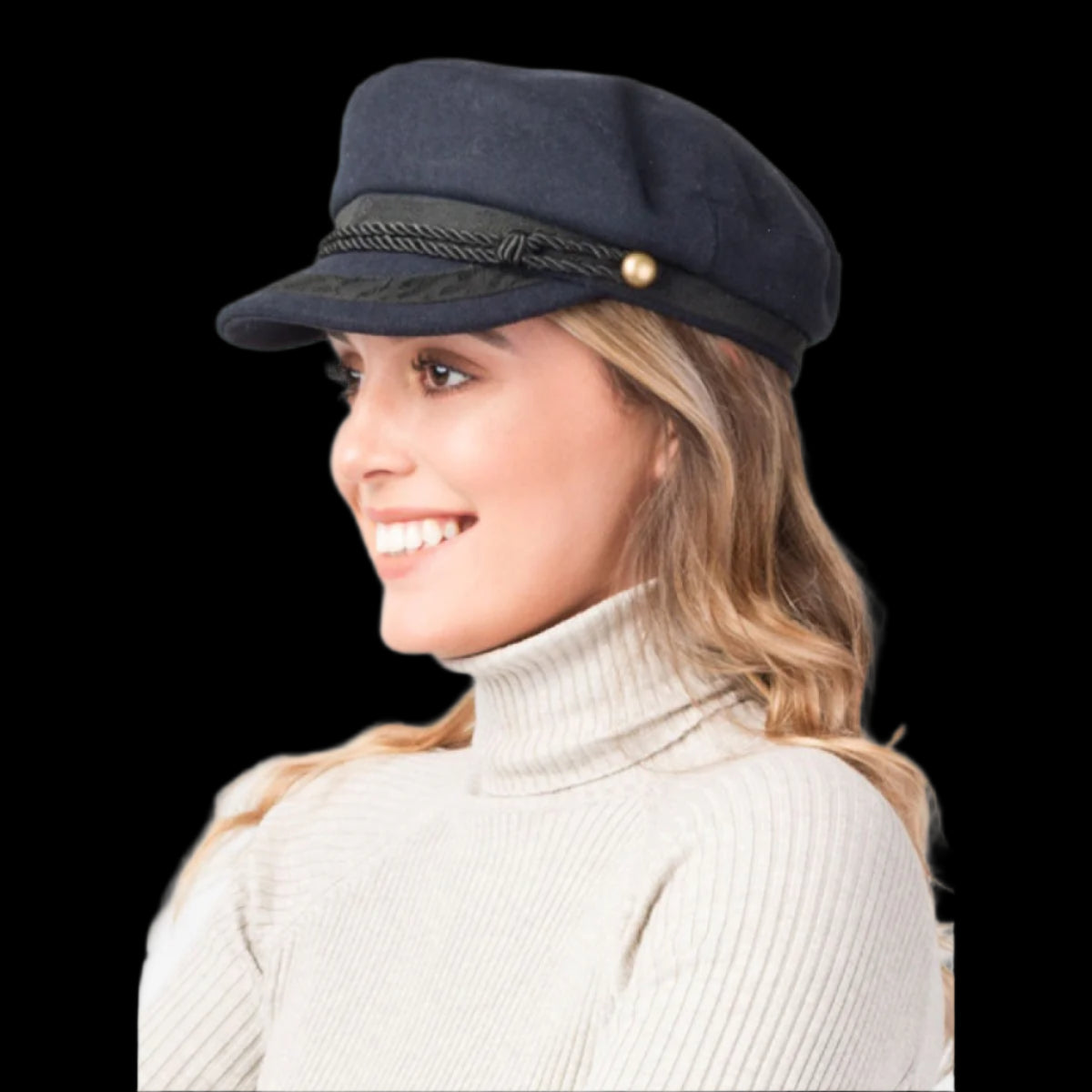 Pia Rossini Charlie Baker Boy Cap-Hats-PANTIESANDPUMPS.COM