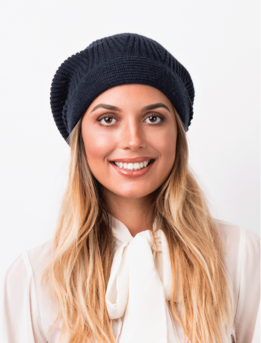 Pia Rossini Molly Beanie Pom Hat-Hats-PANTIESANDPUMPS.COM