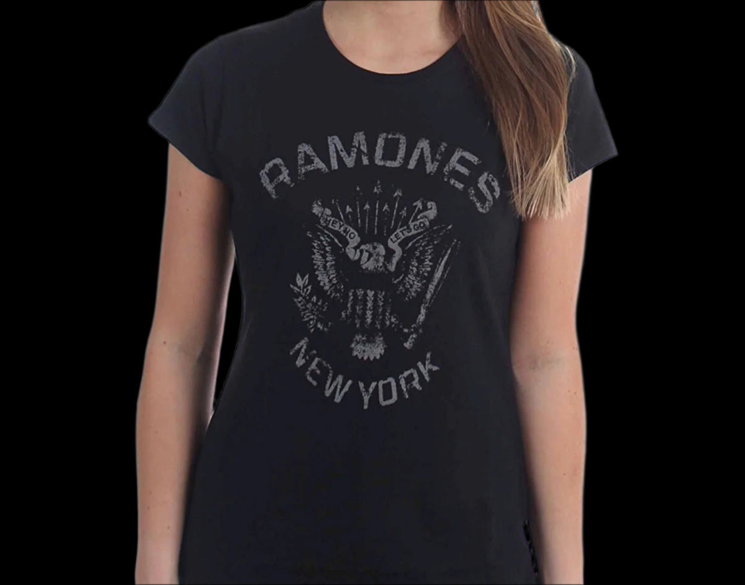 Ramones Hey Ho New York Women’s T-Shirt-T-Shirts-PANTIESANDPUMPS.COM