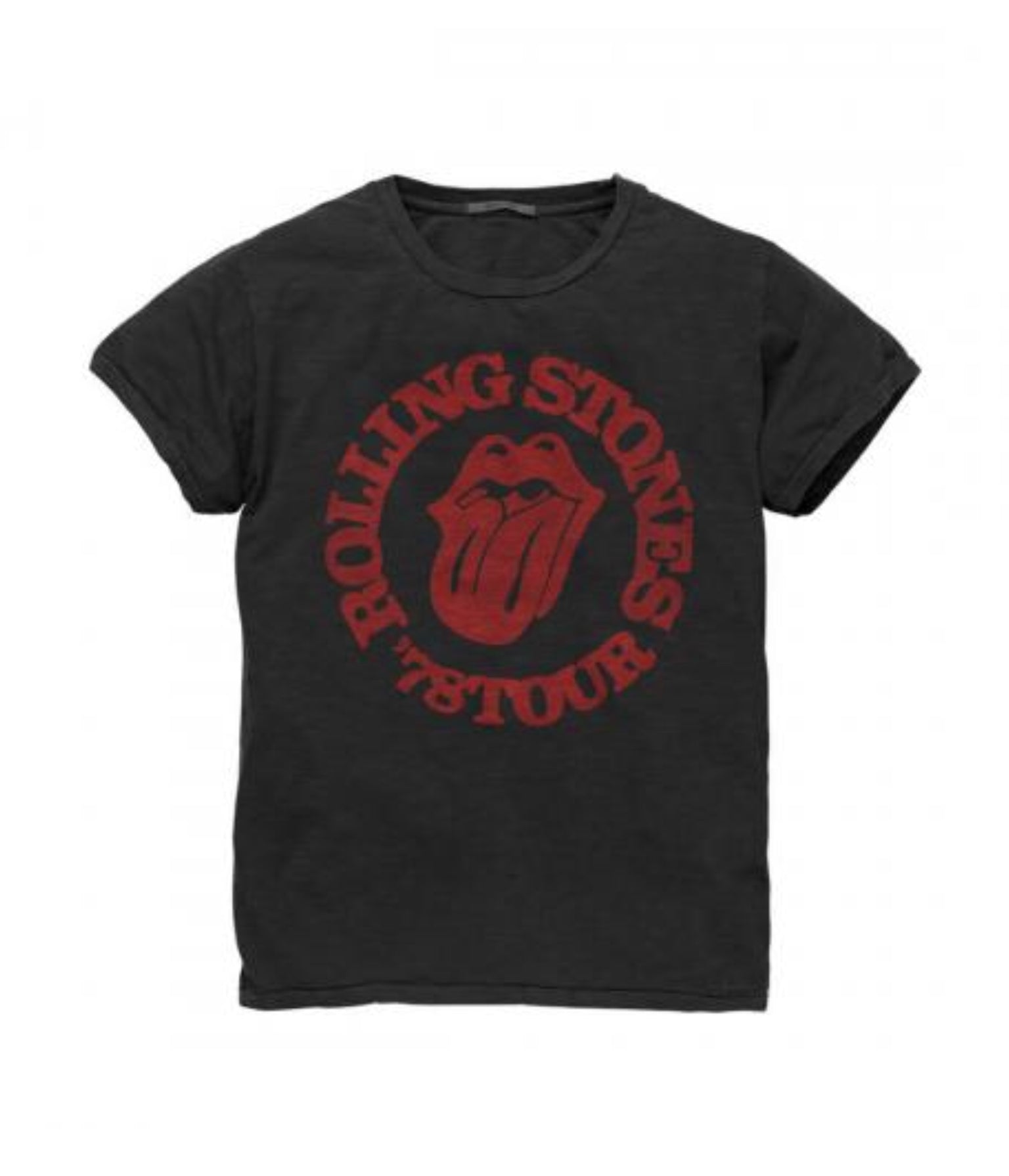 Rolling Stones 1978 Tour T-Shirt-T-Shirts-PANTIESANDPUMPS.COM
