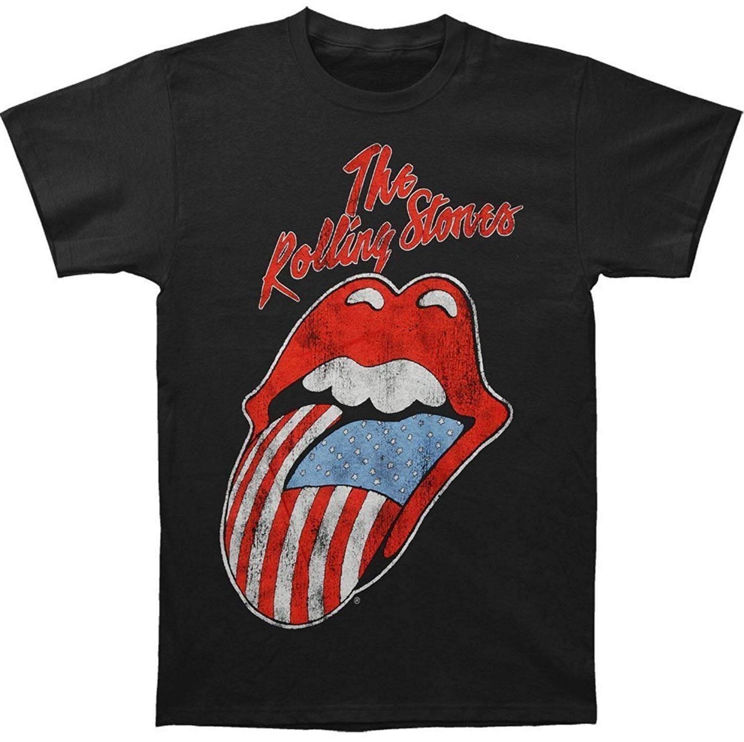 Rolling Stones 81 Tongue Men’s Fit T-Shirt-T-Shirts-PANTIESANDPUMPS.COM