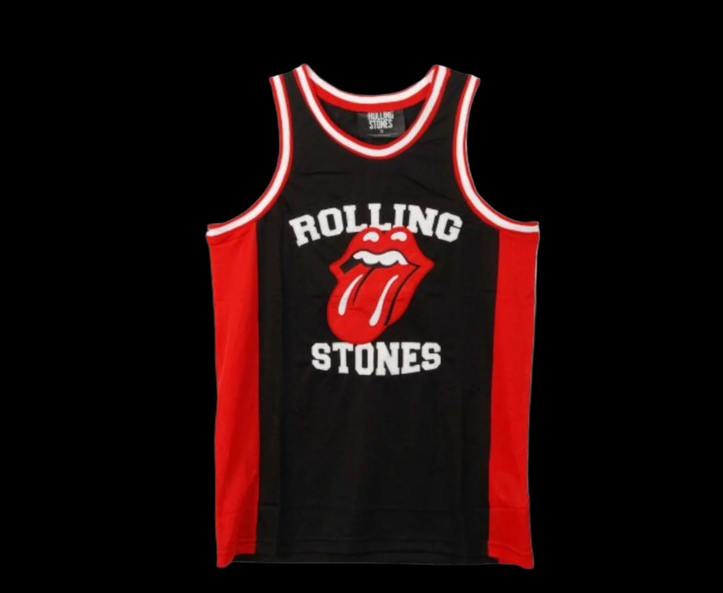 Rolling Stones Basketball Jersey-T-Shirts-PANTIESANDPUMPS.COM