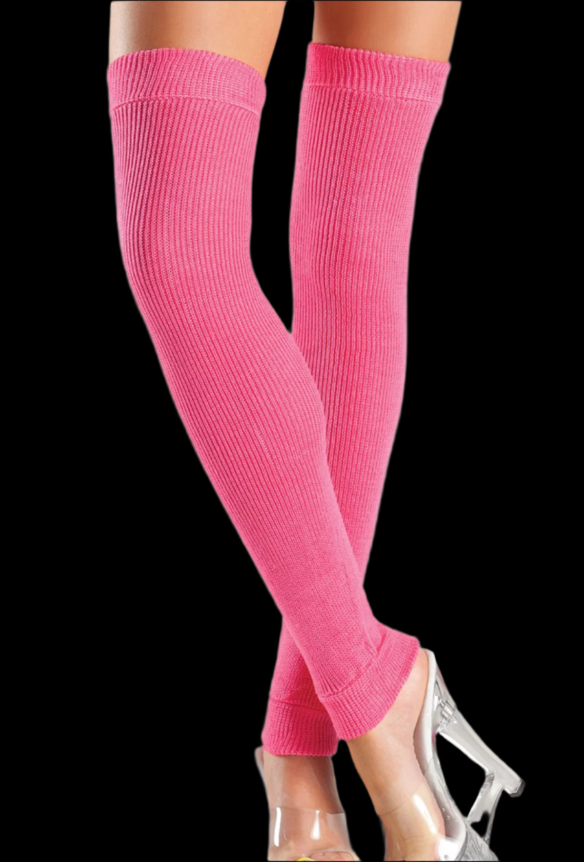 Women’s Thigh High Leg Warmers-Legwear & Socks-PANTIESANDPUMPS.COM